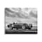 Stupell Industries Vintage Sports Convertible Car Beach Photography Black White Canvas Wall Art